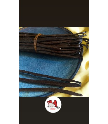 Vanille Bourbon Noir Bio 20 cm (1 gousse)