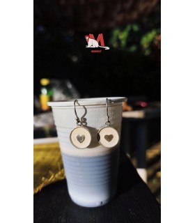 Nacre et argent "Coeur léger"