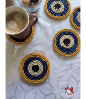 Sous-verres “Œil Protecteur”