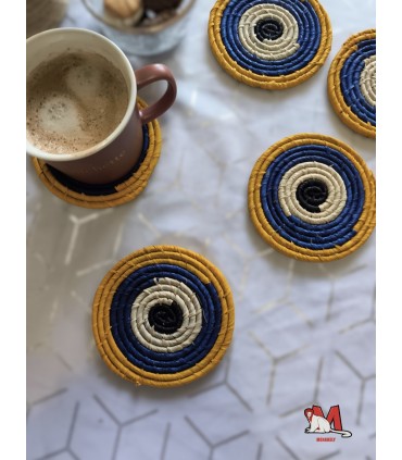 Sous-verres “Œil Protecteur”