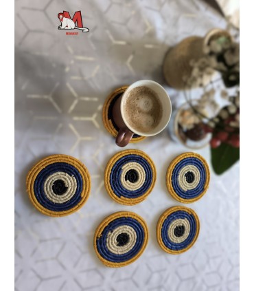 Sous-verres “Œil Protecteur”