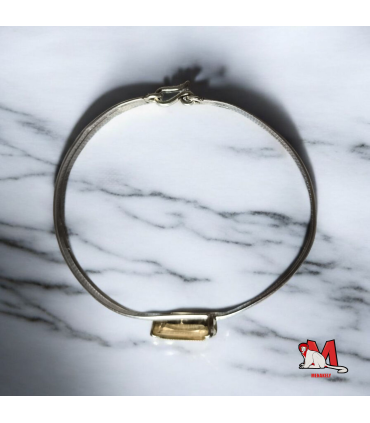 ✨ Bracelet en argent et citrine