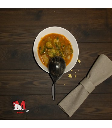 Louche en corne de zébu