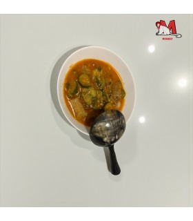 Louche en corne de zébu