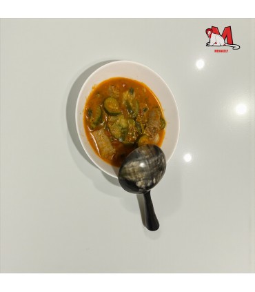 Louche en corne de zébu