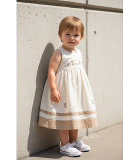 Robé d'été brodée 2 ans