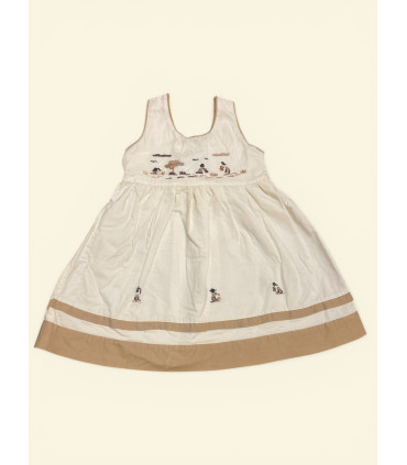 Robé d'été brodée 2 ans