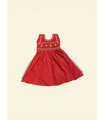 Robe à smocks 6 mois