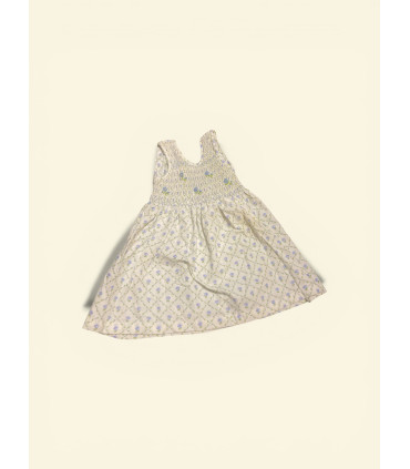 Robe à smocks 1 an