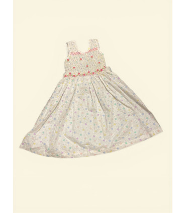 Robe à smocks 4 ans