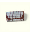 pochette fine marron