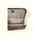 pochette fine marron
