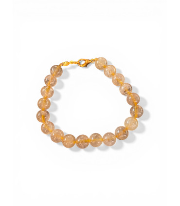 Quartz ''cheveux d'or'' de Madagascar