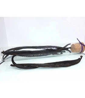6 gousses de vanille de Madagascar (10 à 14 cm)