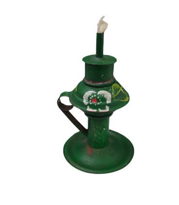 Lampe à pétrole verte upcycling
