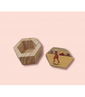 Boîte à bague paysane