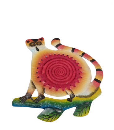 Sous plat orange design