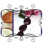 Parure en noix de coco